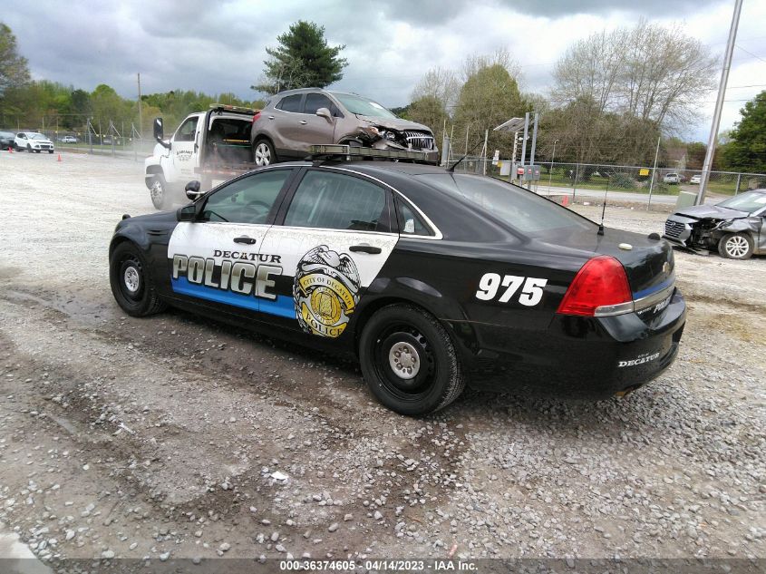 2013 CHEVROLET CAPRICE POLICE PATROL POLICE 6G1MK5R27DL813266
