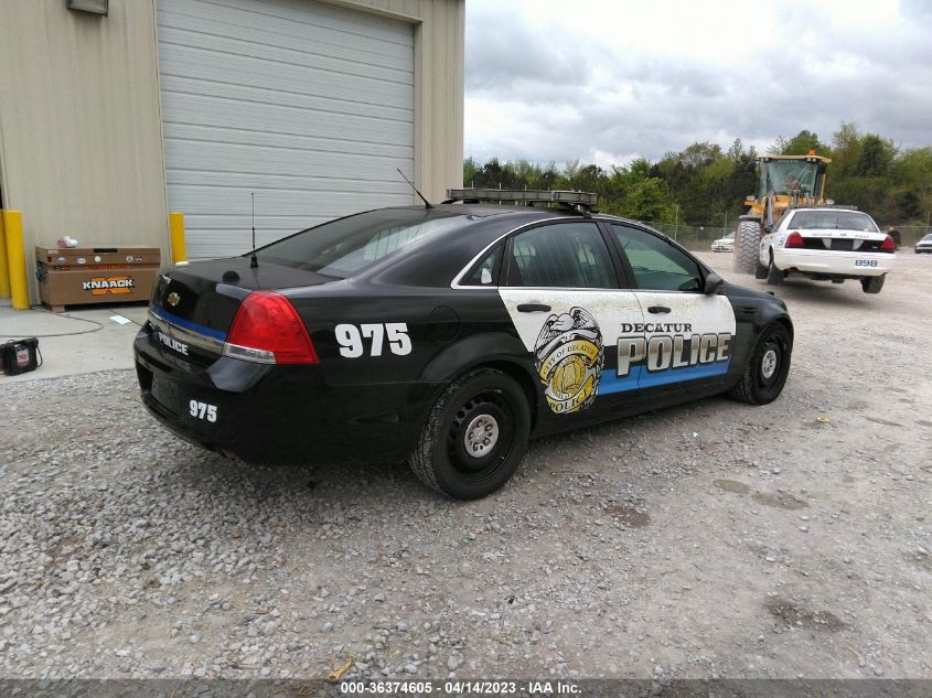 2013 CHEVROLET CAPRICE POLICE PATROL POLICE 6G1MK5R27DL813266