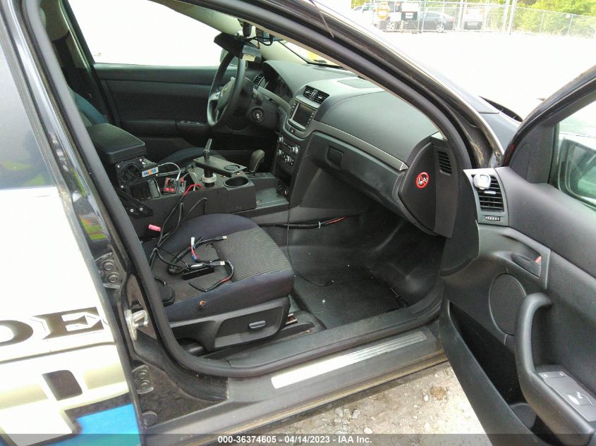 2013 CHEVROLET CAPRICE POLICE PATROL POLICE 6G1MK5R27DL813266