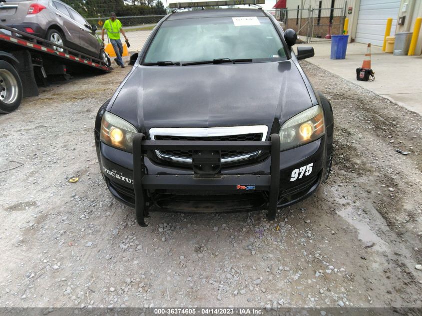 2013 CHEVROLET CAPRICE POLICE PATROL POLICE 6G1MK5R27DL813266