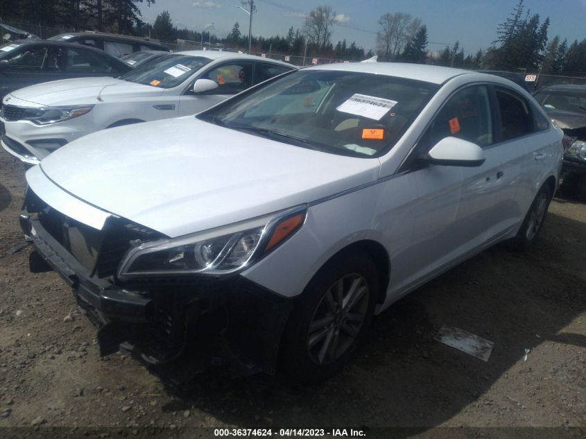 2015 HYUNDAI SONATA 2.4L SE - 5NPE24AF7FH059035