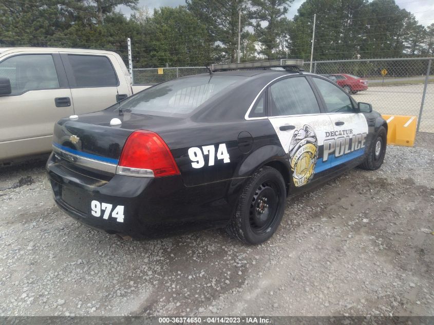 2013 CHEVROLET CAPRICE POLICE PATROL POLICE 6G1MK5R21DL813232
