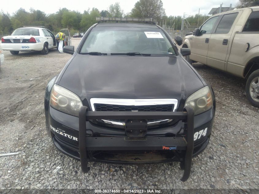 2013 CHEVROLET CAPRICE POLICE PATROL POLICE 6G1MK5R21DL813232