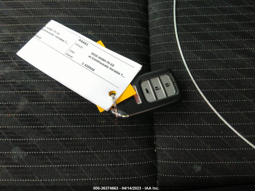 2020 HONDA FIT EX - 3HGGK5H81LM729613