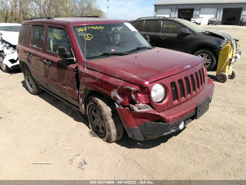 2013 JEEP PATRIOT SPORT - 1C4NJPBA4DD140987