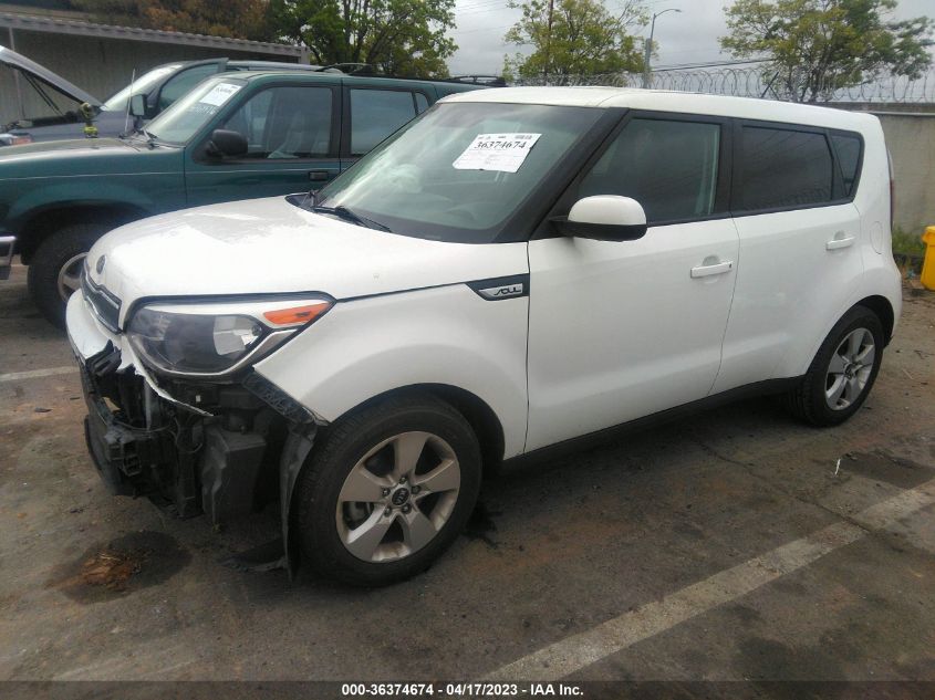 2019 KIA SOUL BASE - KNDJN2A20K7914311