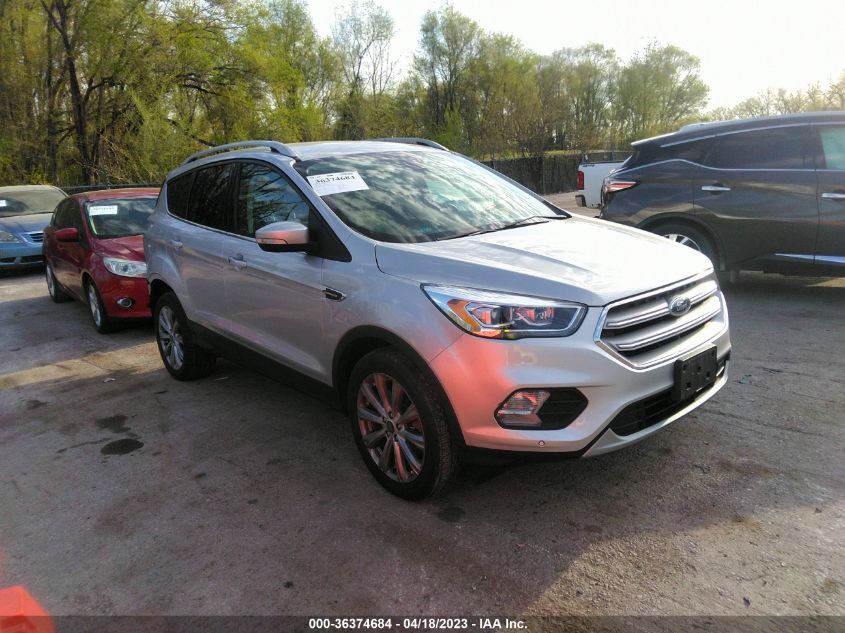 2018 FORD ESCAPE TITANIUM - 1FMCU9J9XJUC89817