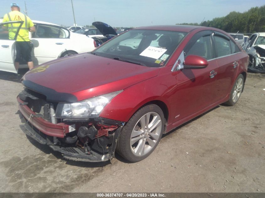 2014 CHEVROLET CRUZE LTZ - 1G1PG5SB7E7159112