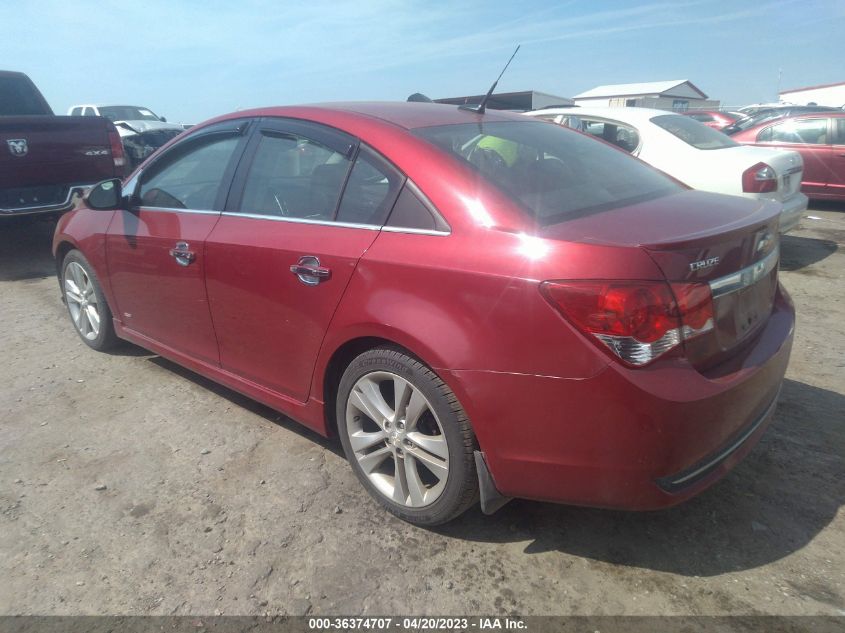 2014 CHEVROLET CRUZE LTZ - 1G1PG5SB7E7159112