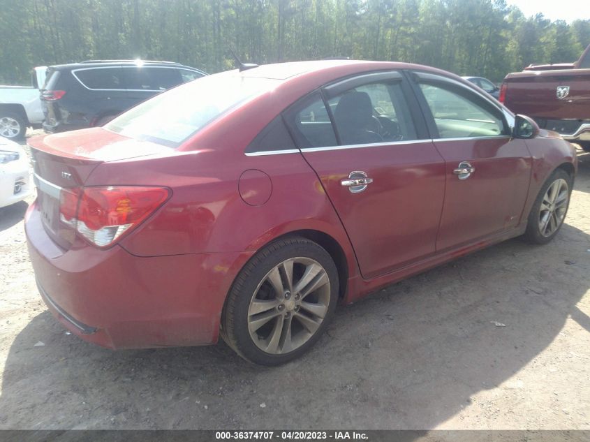 2014 CHEVROLET CRUZE LTZ - 1G1PG5SB7E7159112