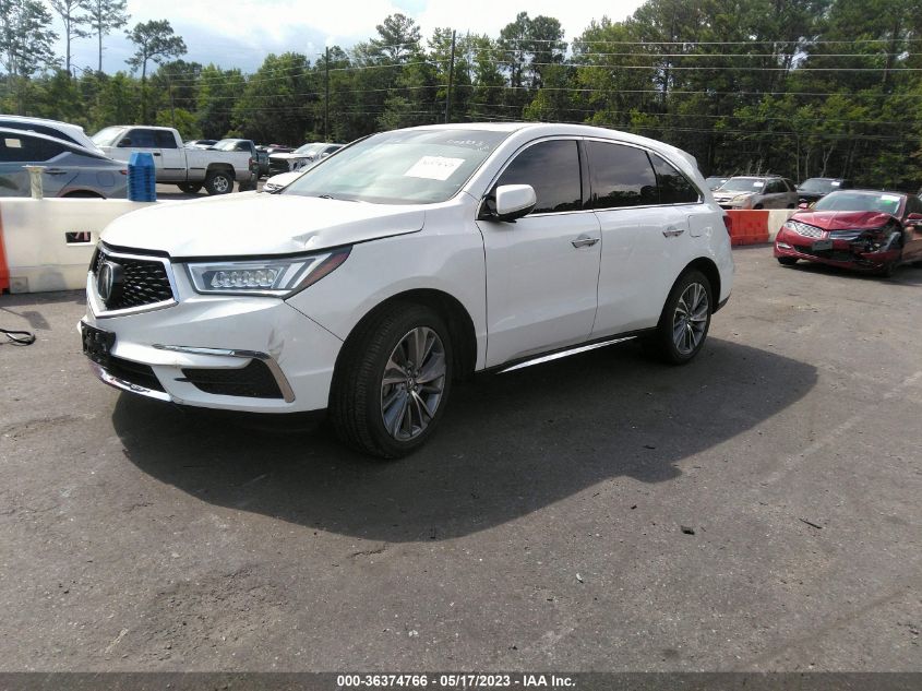 2017 ACURA MDX W/TECHNOLOGY PKG - 5FRYD3H53HB006833