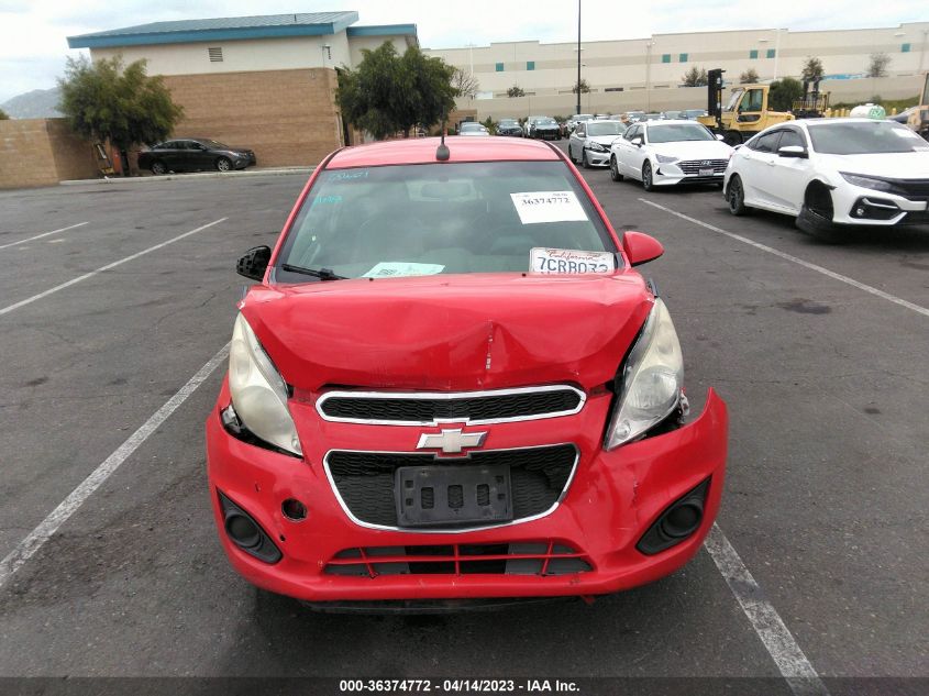2014 CHEVROLET SPARK LS - KL8CA6S97EC458562