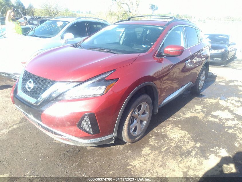 2019 NISSAN MURANO SV - 5N1AZ2MJ8KN126990