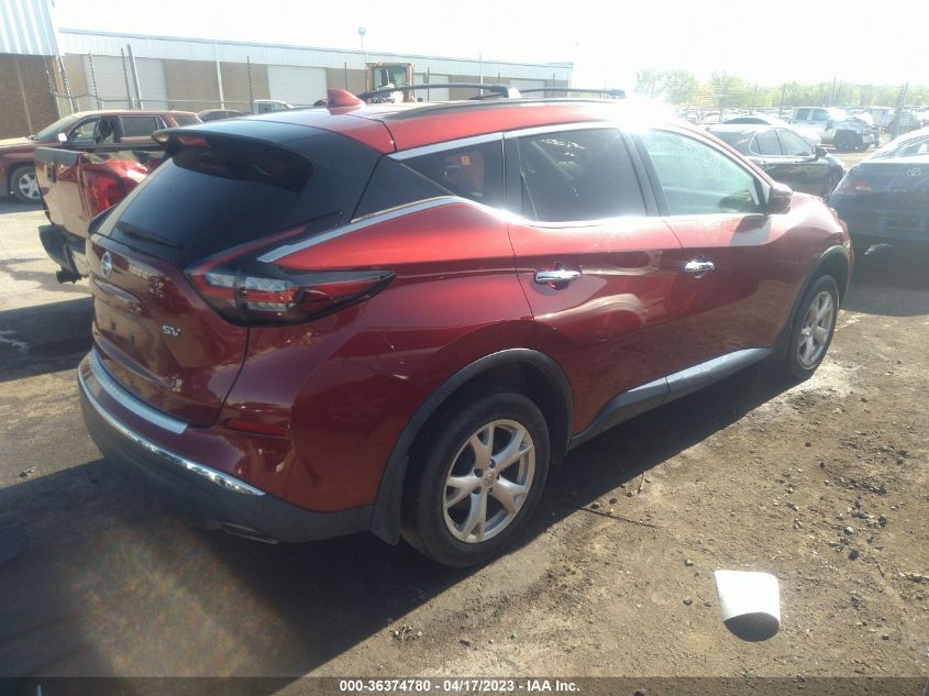 2019 NISSAN MURANO SV - 5N1AZ2MJ8KN126990