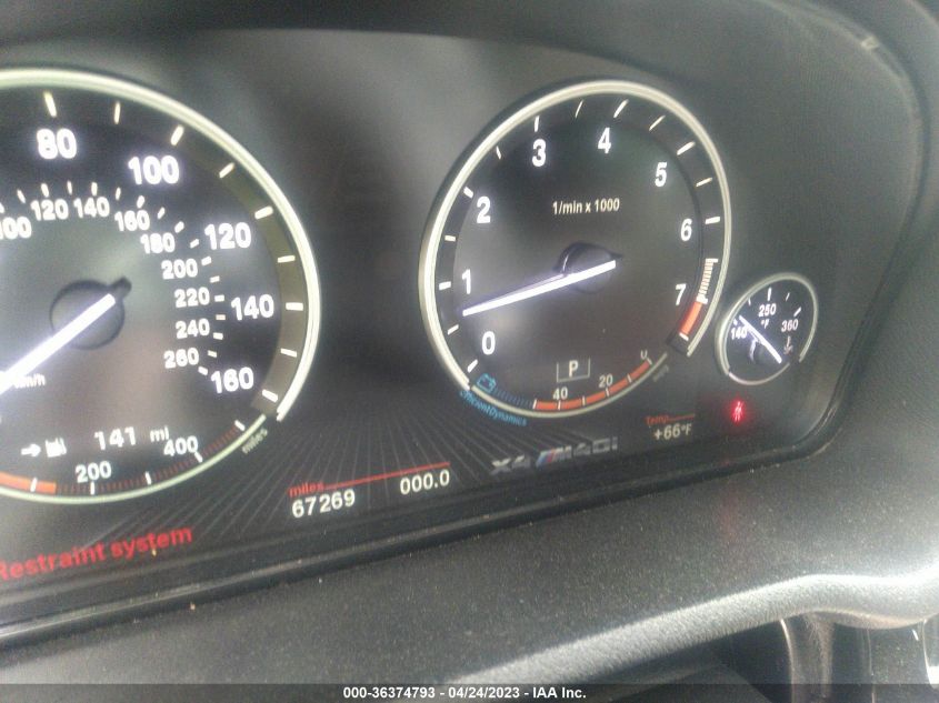 2018 BMW X4 M40I - 5UXXW7C52J0W64667