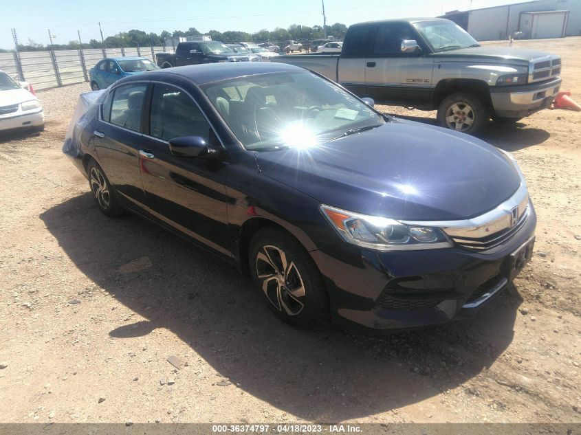 2016 HONDA ACCORD SEDAN LX - 1HGCR2F39GA068237