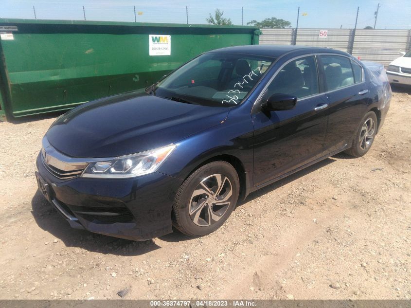 2016 HONDA ACCORD SEDAN LX - 1HGCR2F39GA068237