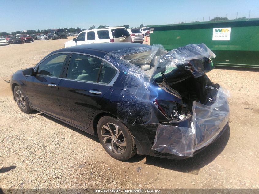 2016 HONDA ACCORD SEDAN LX - 1HGCR2F39GA068237
