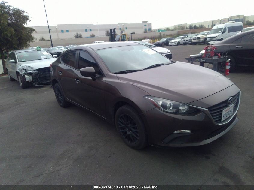 2015 MAZDA MAZDA3 I SPORT - 3MZBM1U77FM167680