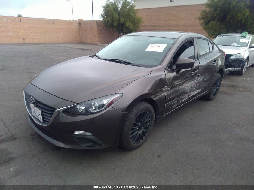 2015 MAZDA MAZDA3 I SPORT - 3MZBM1U77FM167680