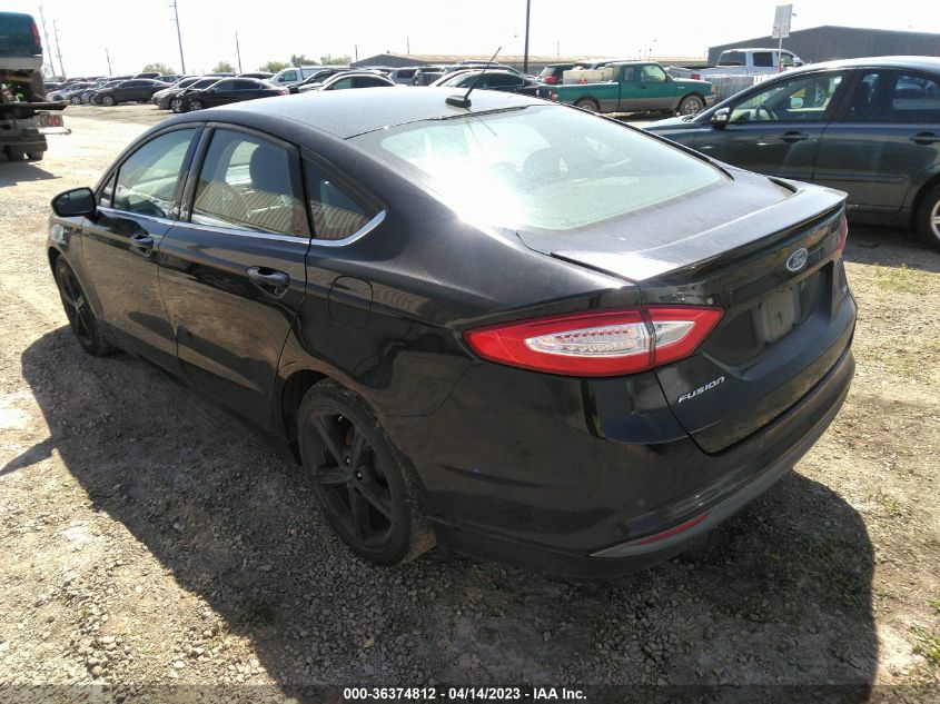 2016 FORD FUSION SE - 3FA6P0H76GR264458
