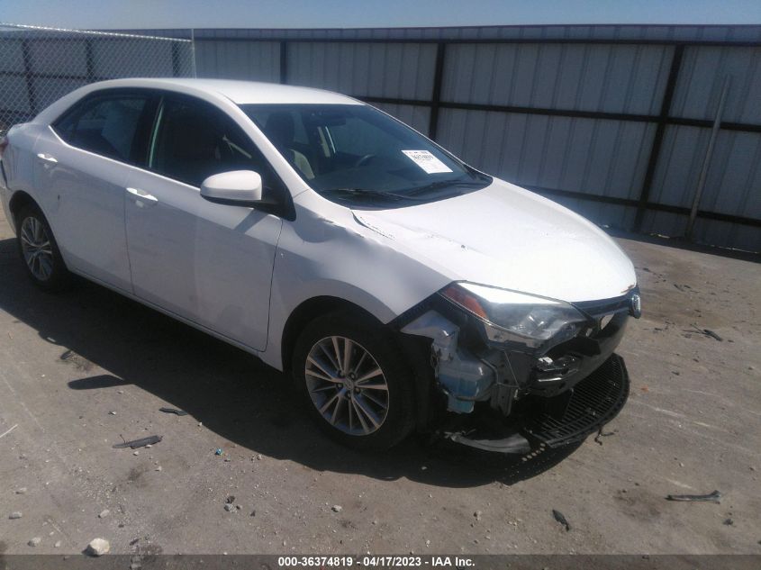 2015 TOYOTA COROLLA L/LE/S/S PLUS/LE PLUS - 5YFBURHE3FP216487