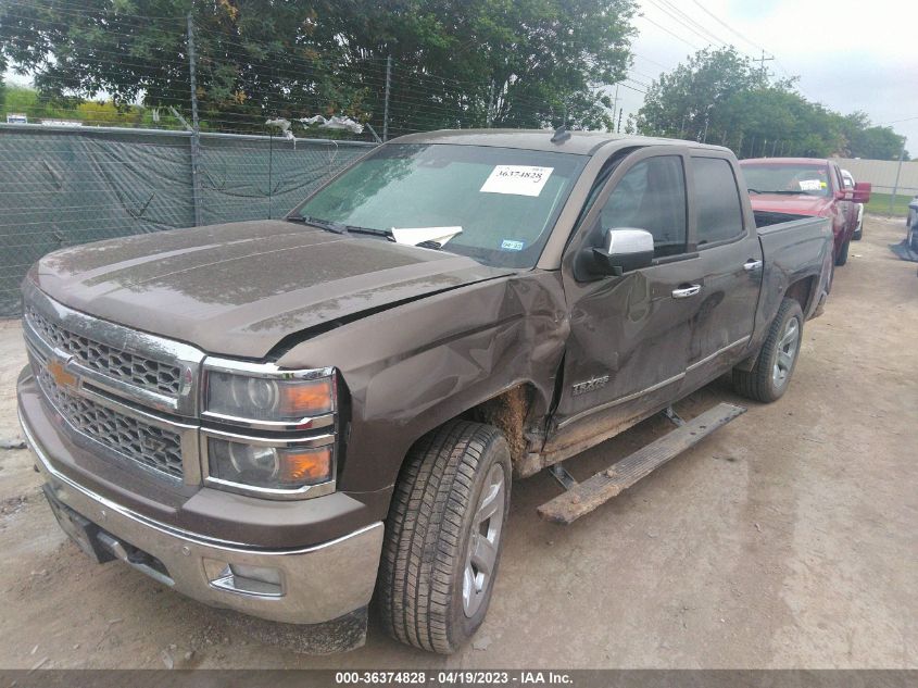 2014 CHEVROLET SILVERADO 1500 LTZ - 3GCUKSEC8EG340185