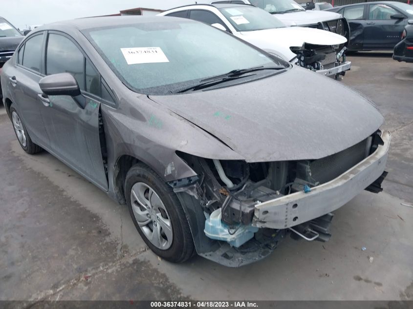 2015 HONDA CIVIC SEDAN LX - 19XFB2F59FE112041