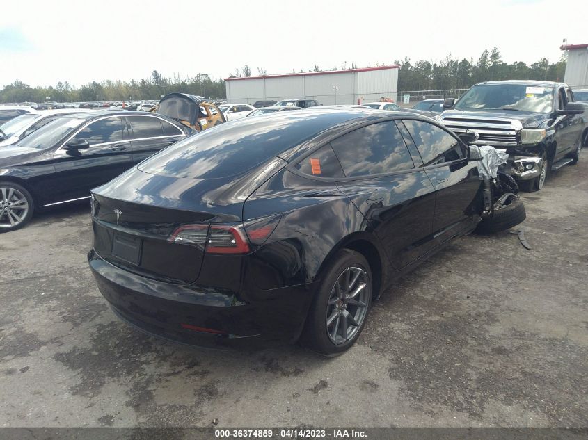 2022 TESLA MODEL 3 - 5YJ3E1EA1NF349070