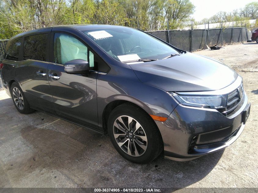 2022 HONDA ODYSSEY EX-L - 5FNRL6H76NB022497