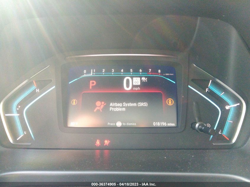 2022 HONDA ODYSSEY EX-L - 5FNRL6H76NB022497