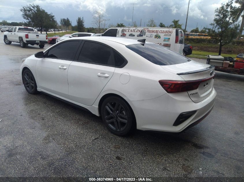 2021 KIA FORTE GT-LINE - 3KPF34AD0ME378617