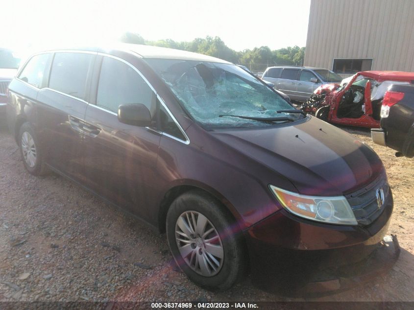 VIN 5FNRL5H26DB017474 2013 HONDA ODYSSEY no.1