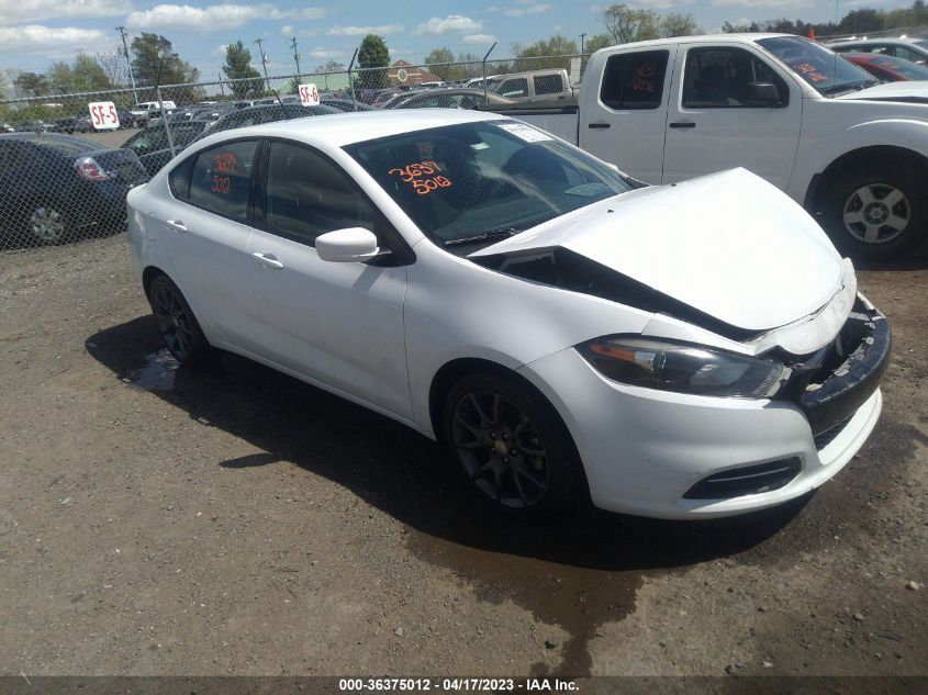 2016 DODGE DART SE - 1C3CDFAA1GD555333