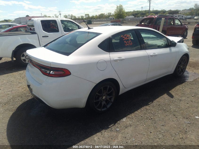 2016 DODGE DART SE - 1C3CDFAA1GD555333