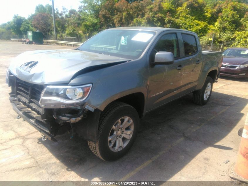 2022 CHEVROLET COLORADO 4WD LT - 1GCGTCEN4N1298937
