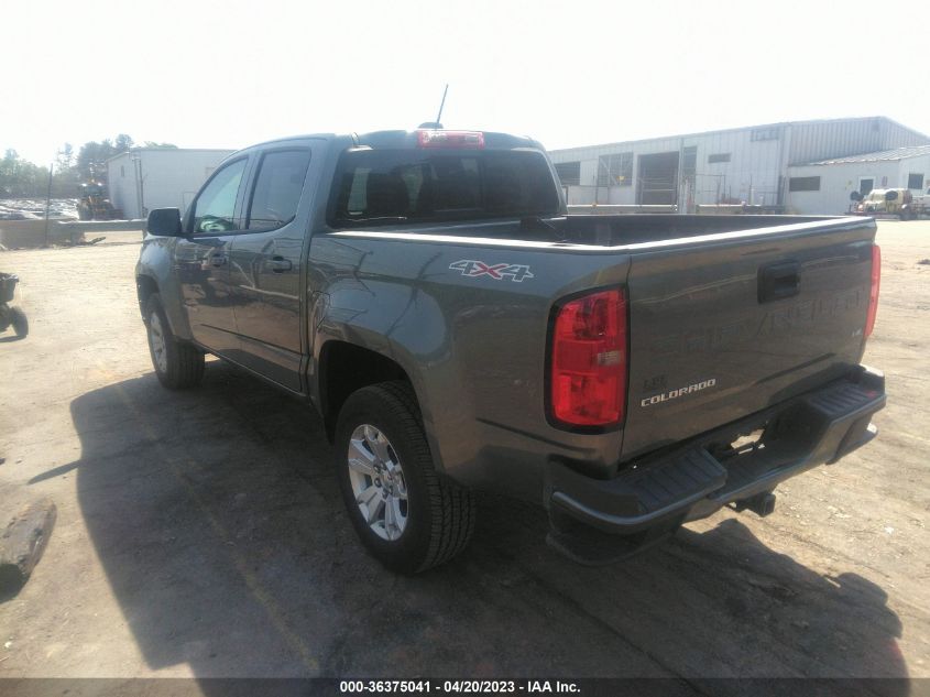 2022 CHEVROLET COLORADO 4WD LT - 1GCGTCEN4N1298937