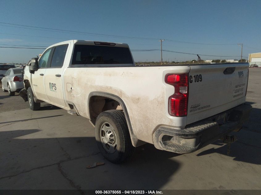 2020 CHEVROLET SILVERADO 2500HD WORK TRUCK - 1GC1WLE78LF165077