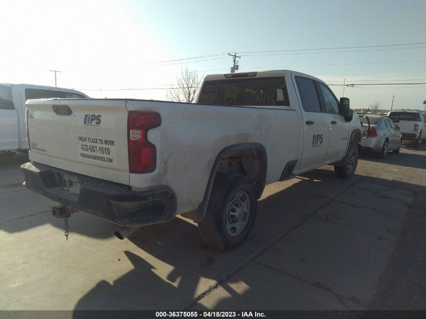 2020 CHEVROLET SILVERADO 2500HD WORK TRUCK - 1GC1WLE78LF165077