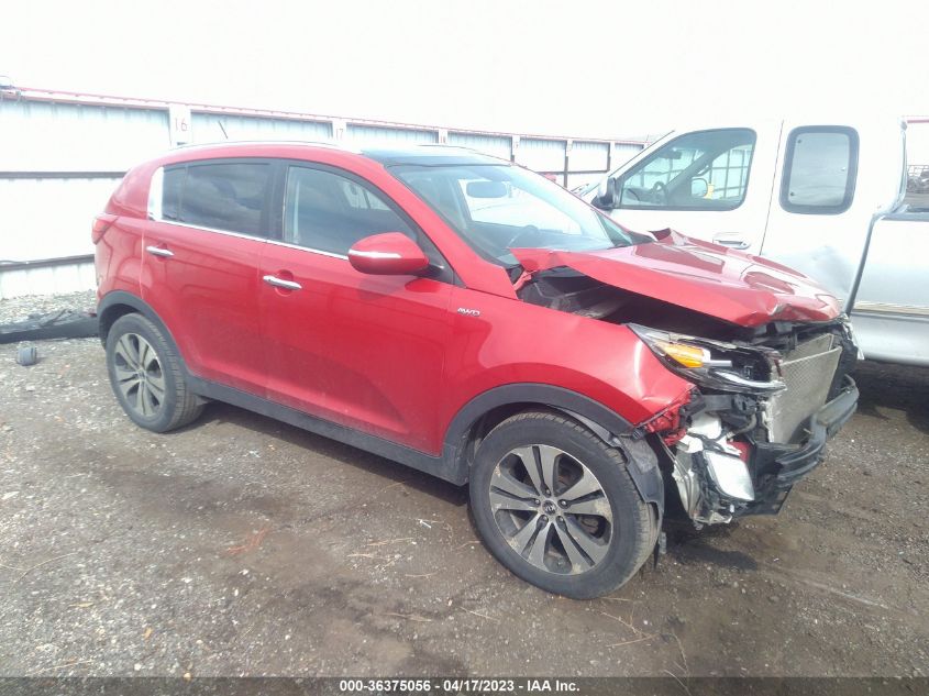 2013 KIA SPORTAGE EX - KNDPCCA24D7443417