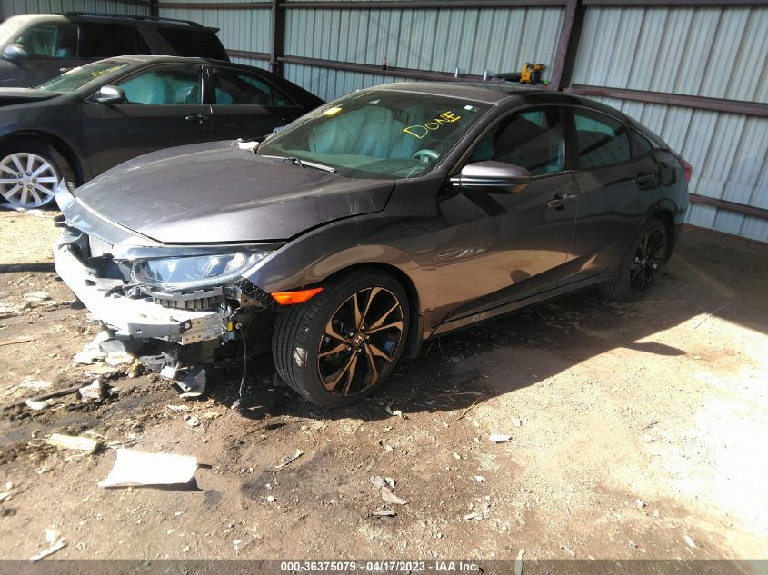 2019 HONDA CIVIC SEDAN SPORT - 19XFC2F89KE043062