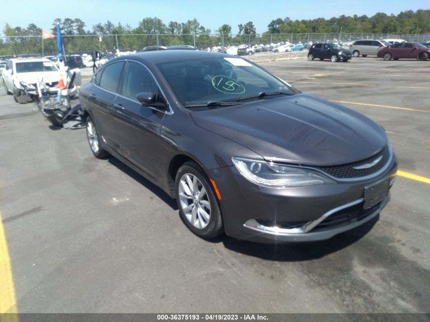 2015 CHRYSLER 200 C - 1C3CCCCG5FN636217
