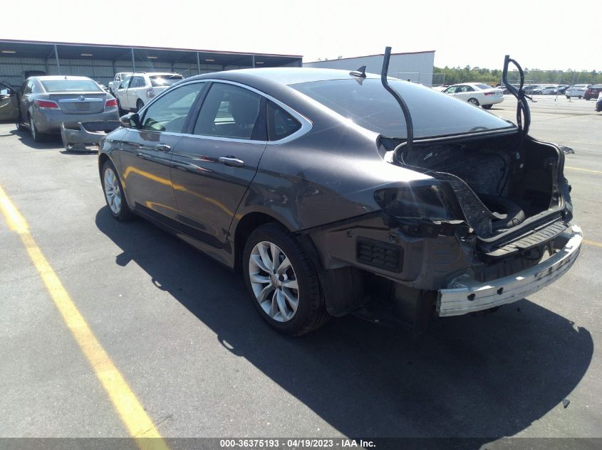 2015 CHRYSLER 200 C - 1C3CCCCG5FN636217