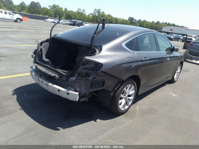 2015 CHRYSLER 200 C - 1C3CCCCG5FN636217