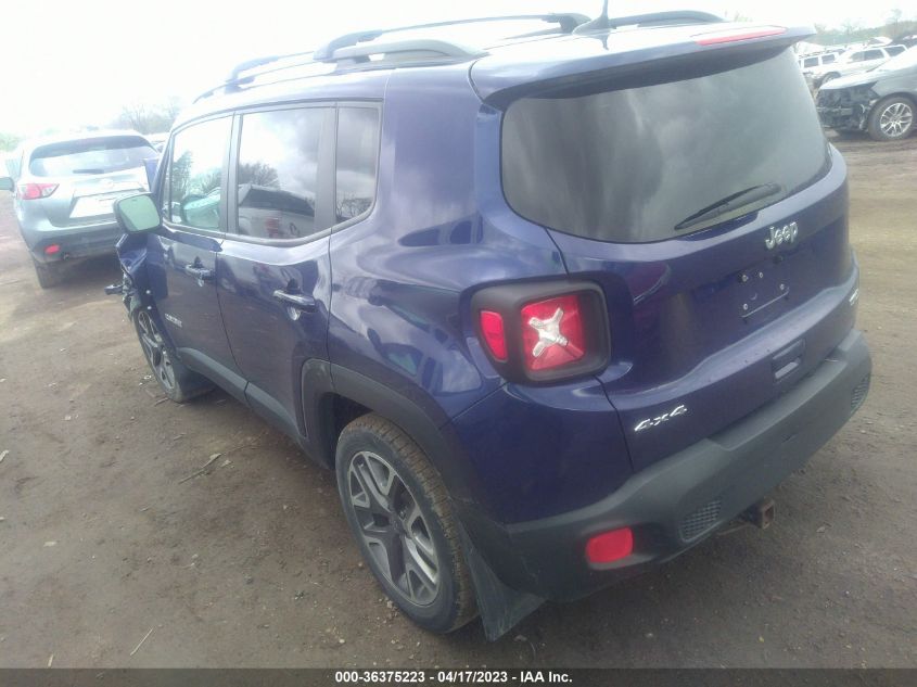 2018 JEEP RENEGADE LATITUDE - ZACCJBBBXJPH07543
