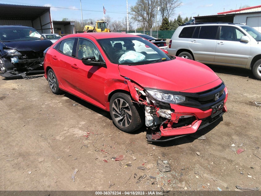 VIN SHHFK7G29JU211705 2018 HONDA CIVIC HATCHBACK LX