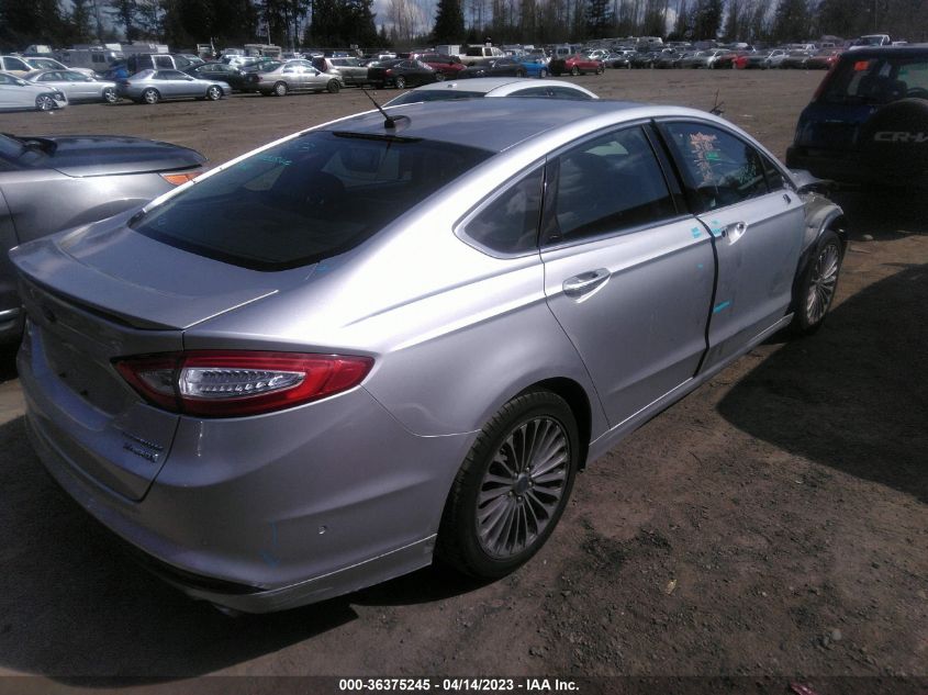 2013 FORD FUSION TITANIUM HYBRID - 3FA6P0RU4DR310076