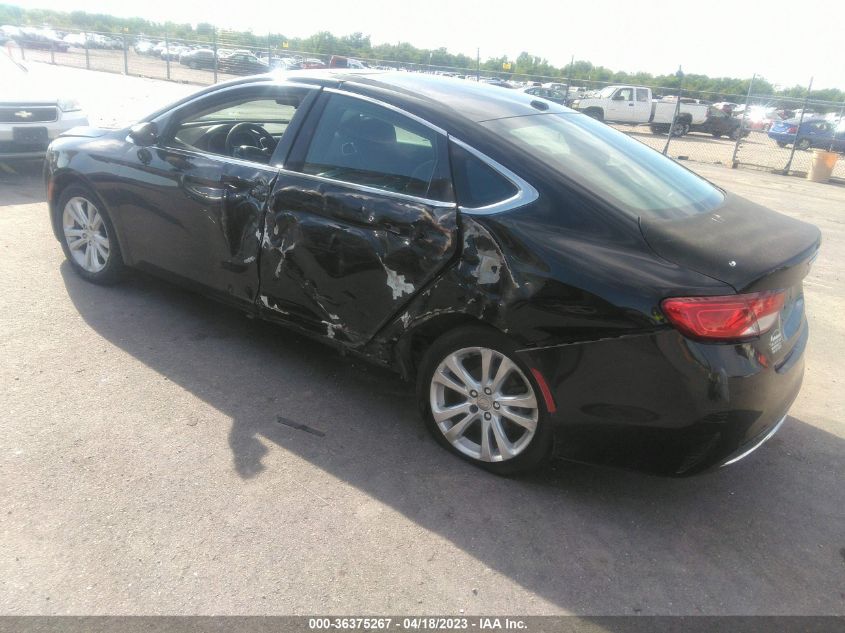 2015 CHRYSLER 200 LIMITED - 1C3CCCAB1FN628770