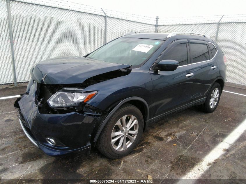 2016 NISSAN ROGUE SV - KNMAT2MT4GP630116