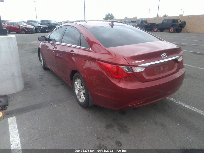 2013 HYUNDAI SONATA GLS PZEV - 5NPEB4AC2DH539177